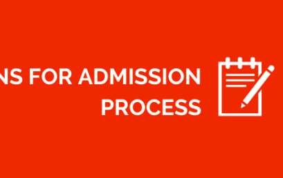 Instructions for Admission process
